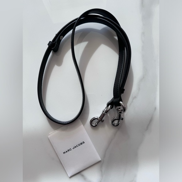 Marc Jacobs Remix Leather Canvas Small Shoulder Hobo Crossbody Bag In Natural - Picture 3 of 10